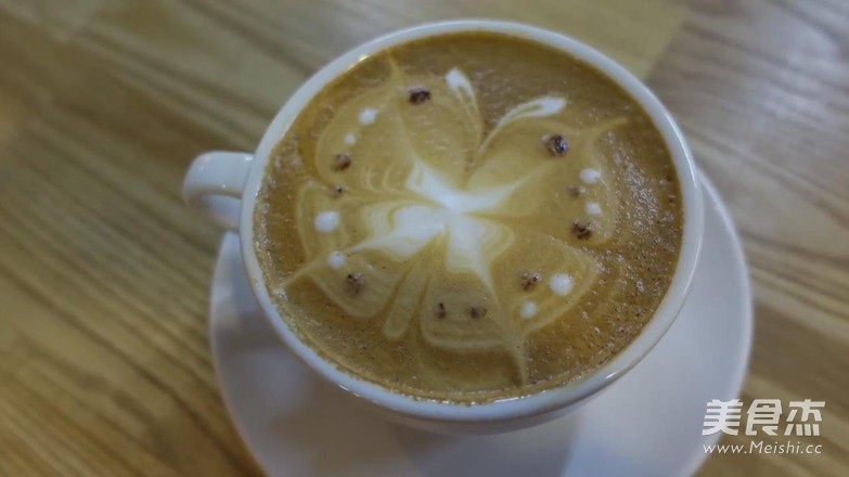 Cappuccino Latte Latte Makes A Beautiful Butterfly recipe