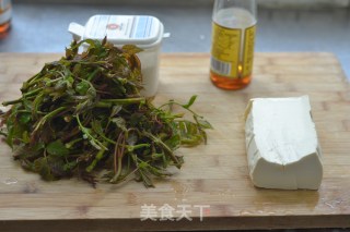 The Taste of Spring [tofu Mixed with Toon] recipe