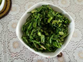 #春食野菜香# Fried Broad Beans with Yezhou Celery recipe