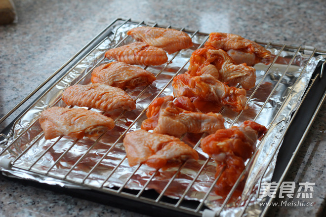 Honey Grilled Wings recipe