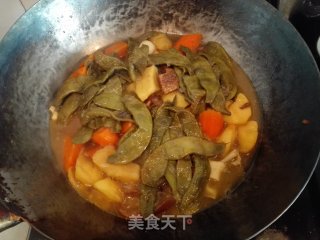 Northeastern Stewed Beans (potatoes, Carrots, Louver Knots) recipe