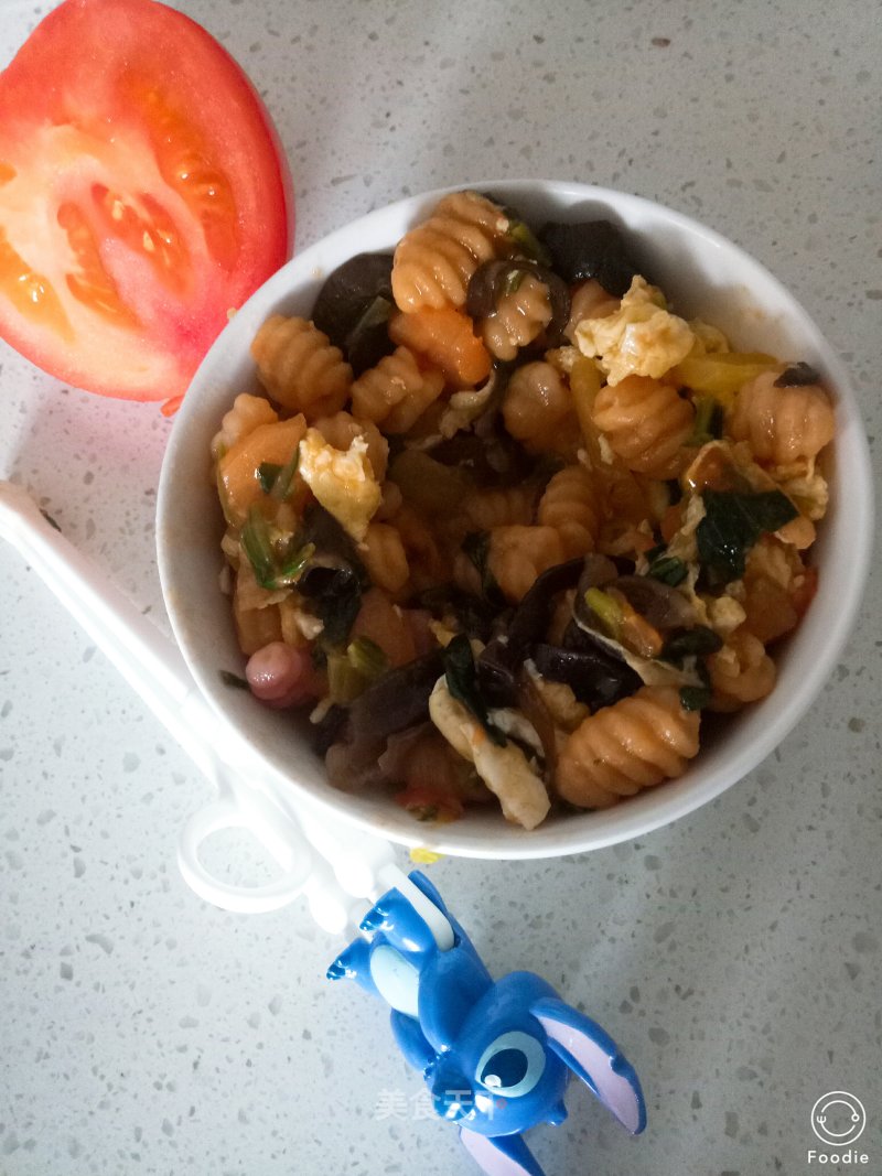 Egg Delicacies-children's Version of Tomato and Egg Fried Noodles recipe