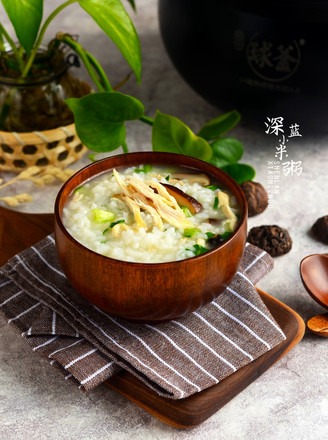 Mushroom Chicken Soup Congee recipe