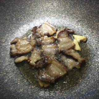 Stir-fried Bacon with Garlic recipe