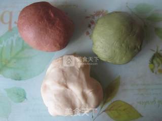 Three-color Bread recipe