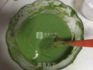 Matcha Yogurt Christmas Tree Cake recipe
