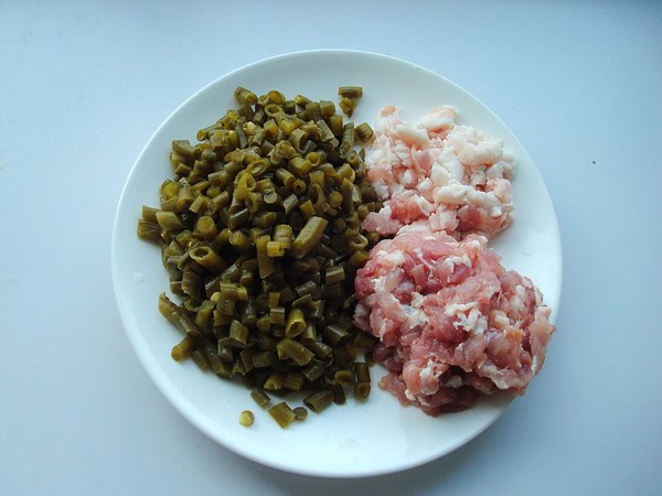 Steamed Tofu with Capers and Diced Pork recipe