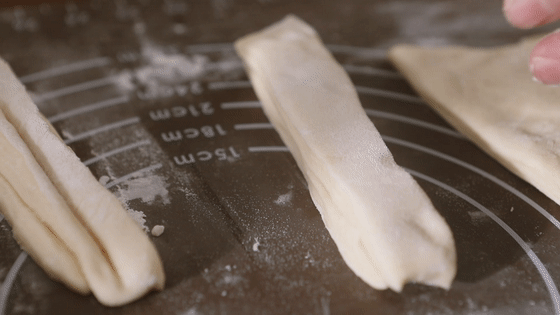 Making Fried Dough Sticks recipe