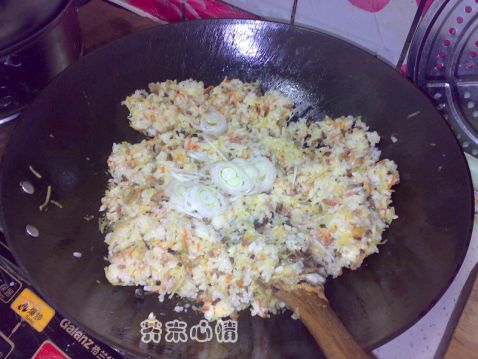 Potato Bacon Fried Rice recipe