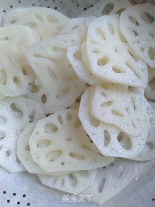 Sweet and Sour Lotus Root Slices recipe