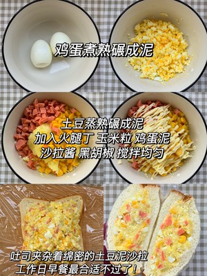 I Am Dizzy! How Could There be Such A Delicious Low-calorie Sandwich! recipe