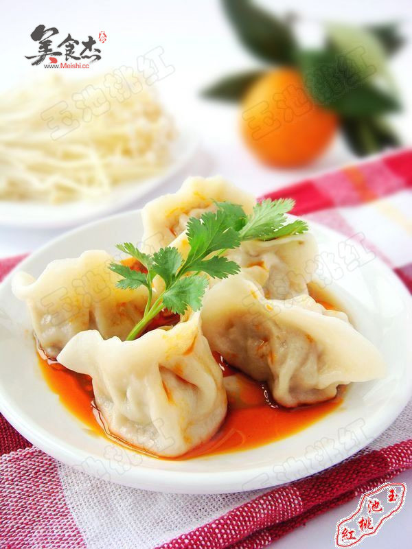 Enoki Mushroom Dumplings recipe