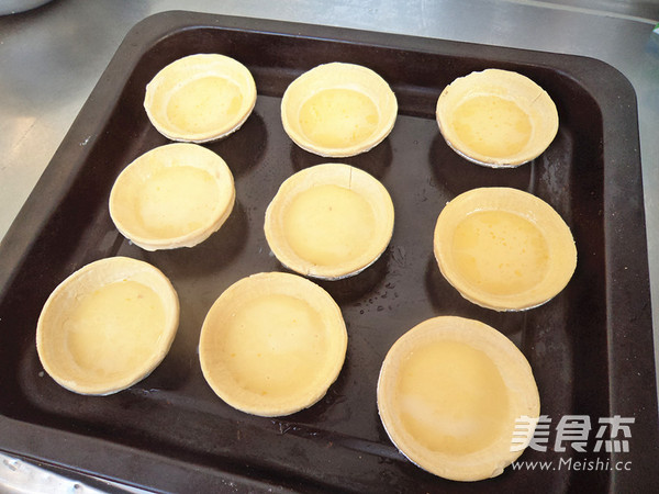 Yellow Peach Egg Tart recipe