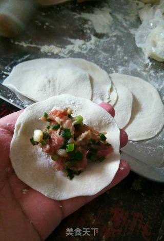 Pork Dumplings with Chives recipe