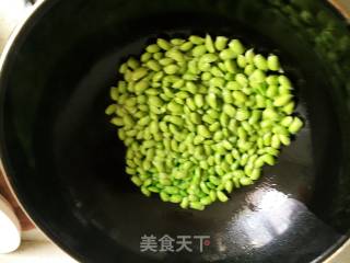 Stir-fried Edamame with Pickled Cauliflower recipe