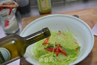 My Favorite Cold Dish for Chinese New Year [sweet and Sour Lettuce Shreds] recipe