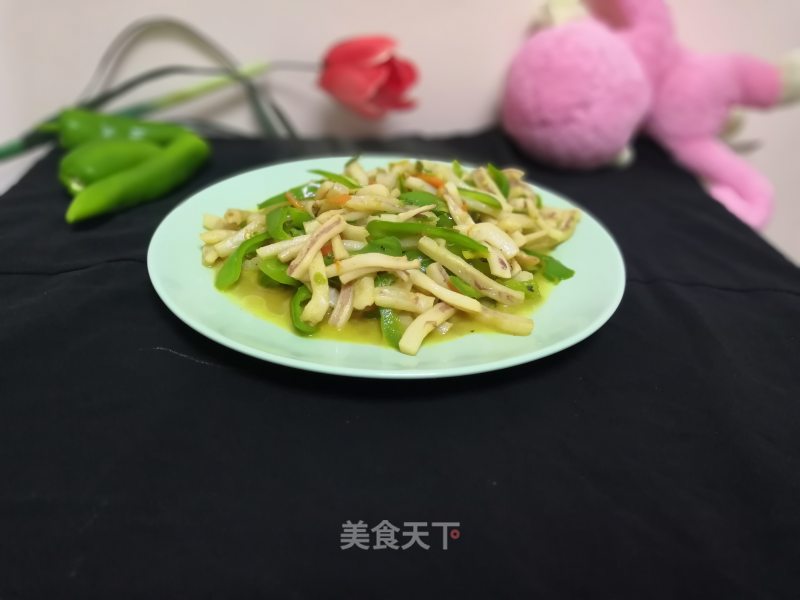 Green Pepper Squid Rings recipe