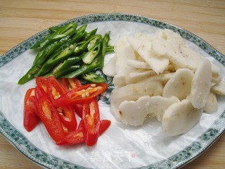 Stir-fried Sliced Pork with Water Chestnuts recipe