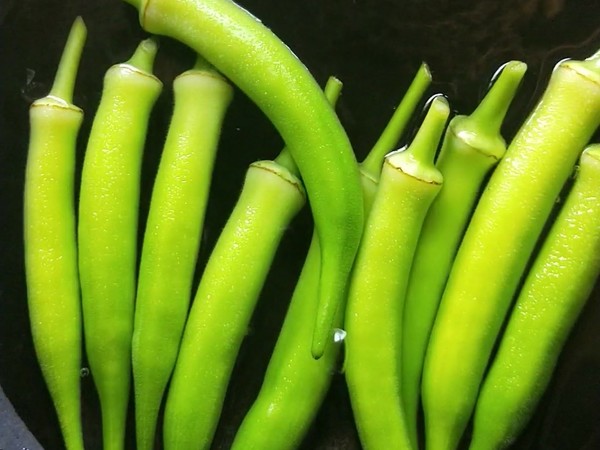 Garlic Okra recipe