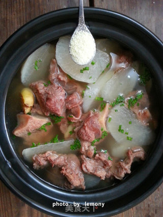 Stewed Winter Style--braised Lamb and Carrot Soup recipe