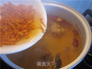 Crocodile Cordyceps Flower Soup recipe