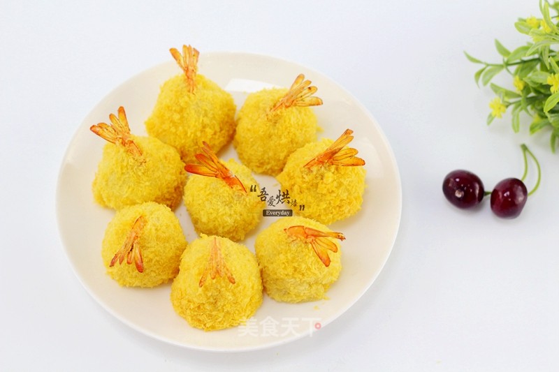 High Value & Potato Shrimp Ball [oven Version] recipe