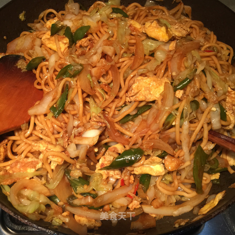 Home-cooked Fried Noodles recipe