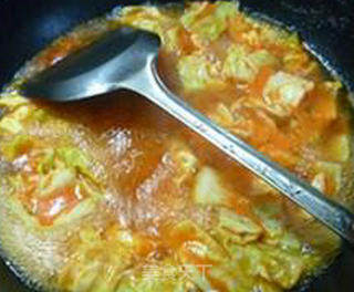 Cabbage Chip Soup recipe