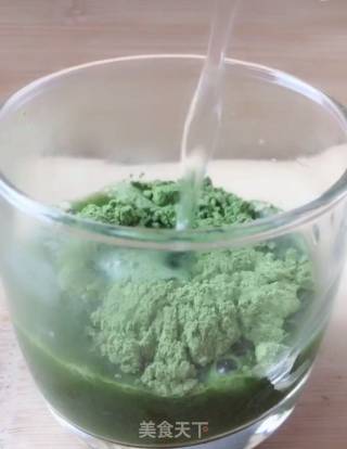 Matcha Red Bean Milk Tea recipe