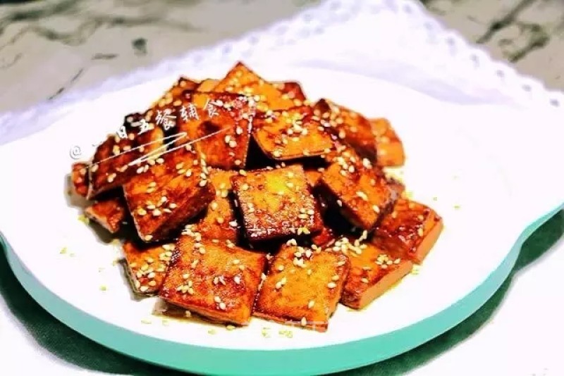 Honey Dried Tofu recipe