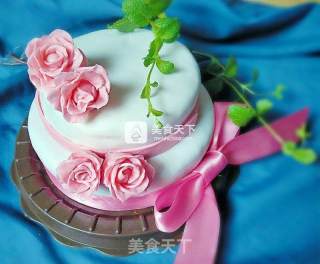 Fondant Double Cake recipe