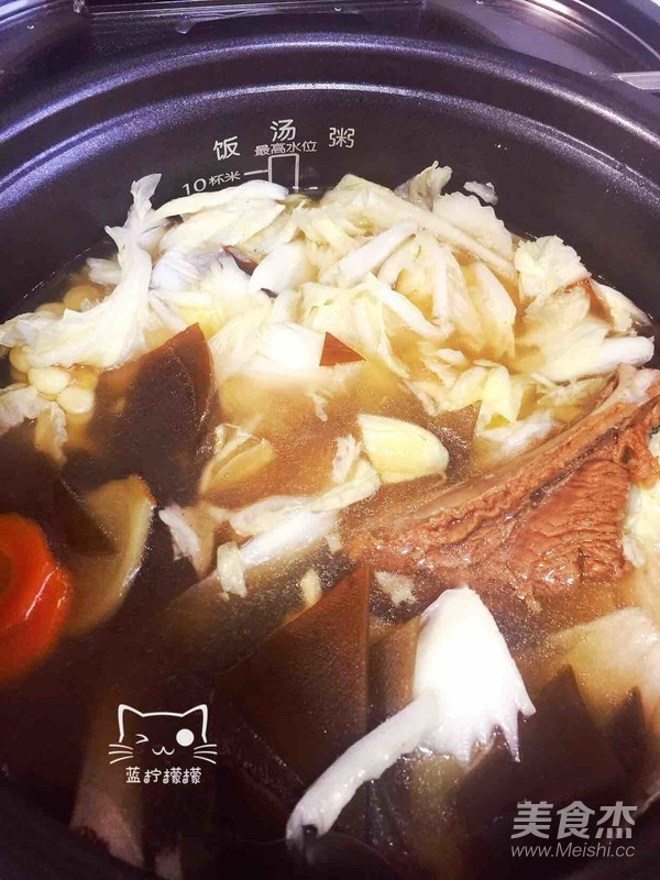Corn Kelp Lamb Chop Soup recipe