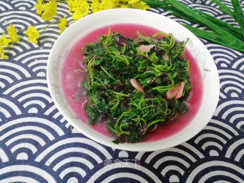 Amaranth with Garlic recipe