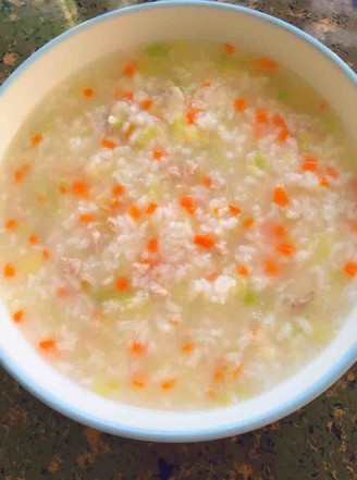 Vegetable Lean Meat Porridge recipe