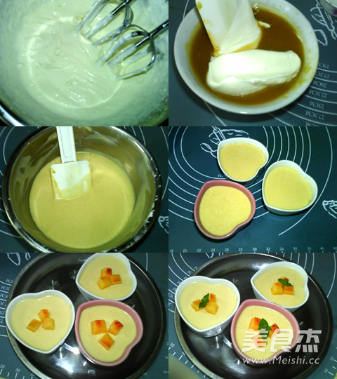 Yellow Peach Mousse Cup recipe