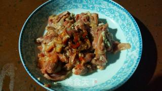 Stir-fried Pork with Lettuce recipe