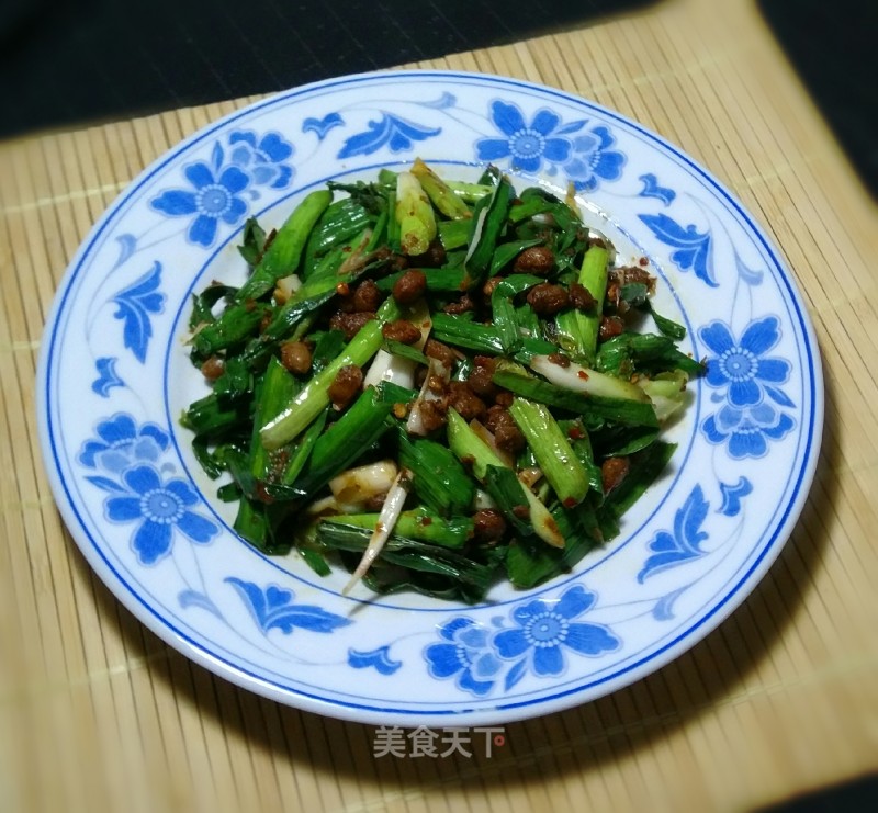 Laba Bean Stir-fried Garlic recipe