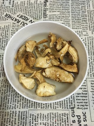 Matsutake Chicken Soup recipe