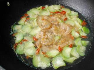 Loofah and Shrimp Soup recipe