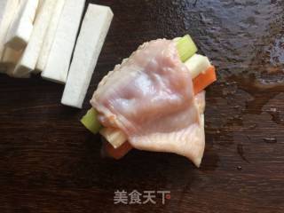 Fresh Vegetables Boneless Wings recipe