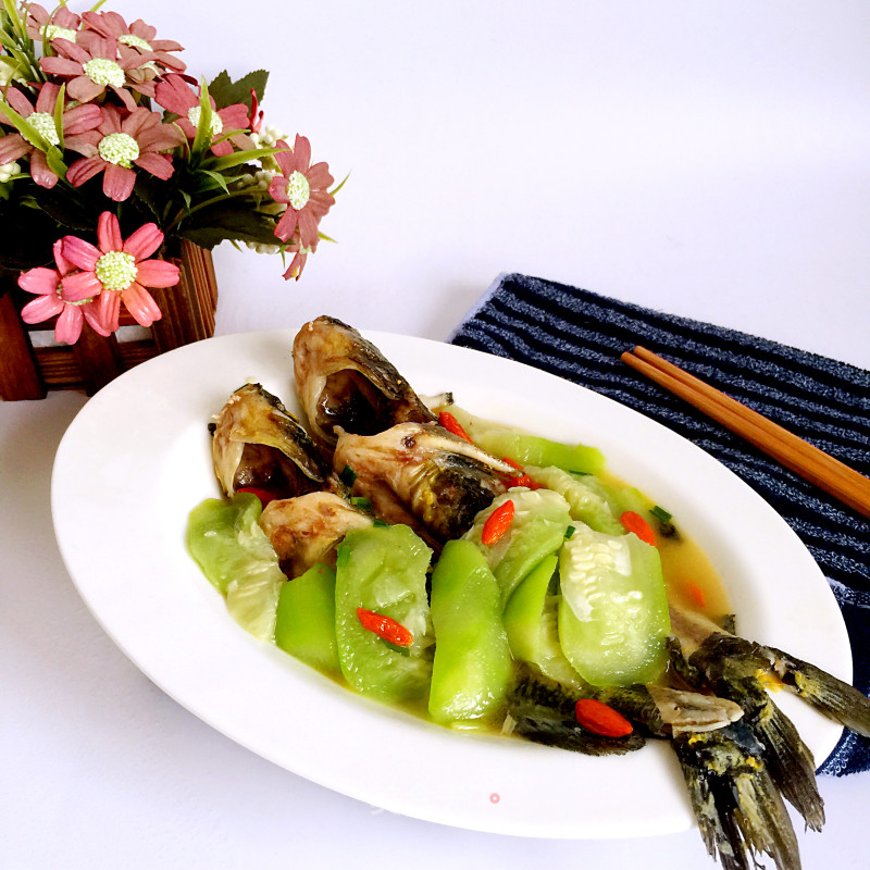 #trust之美# Ang Prickly Fish Loofah Soup recipe