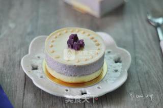 Purple Potato Mousse Cake recipe