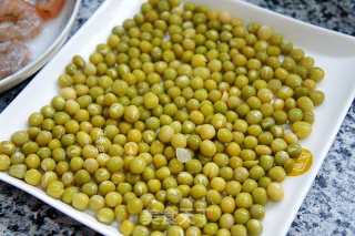 Fried Peas with Shrimp recipe