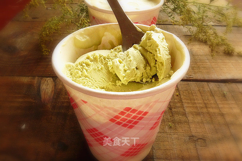 Green Tea Cream Ice Cream recipe