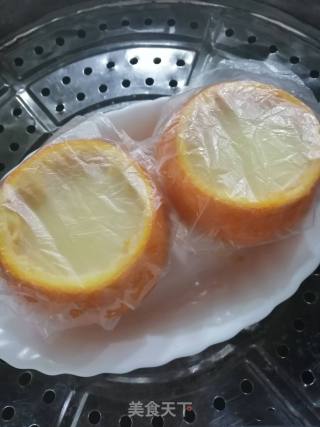 Orange Steamed Egg recipe