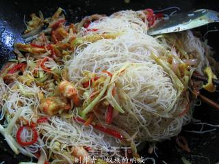 Sin Chew Fried Rice Noodles recipe