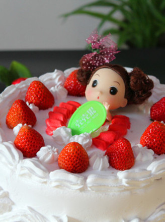 Strawberry Fairy Cake recipe