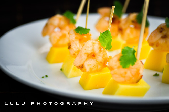 Appetizer | Toothpick Mango Shrimp recipe