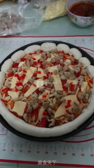 Bullish Sandwich Roll Pizza recipe