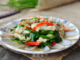 Leek Razor Clams recipe
